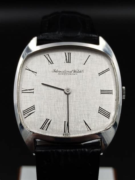 iwc 2581|1974 IWC Vintage Mens Tonneau Watch, Caliber 423 .